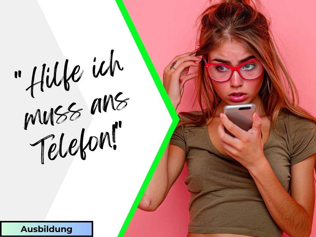 Telefonieren in der Ausbildung