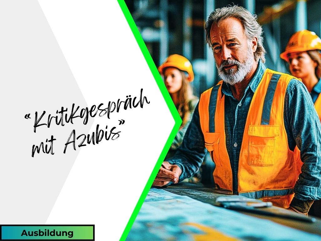 Kritikgespräch mit Azubis