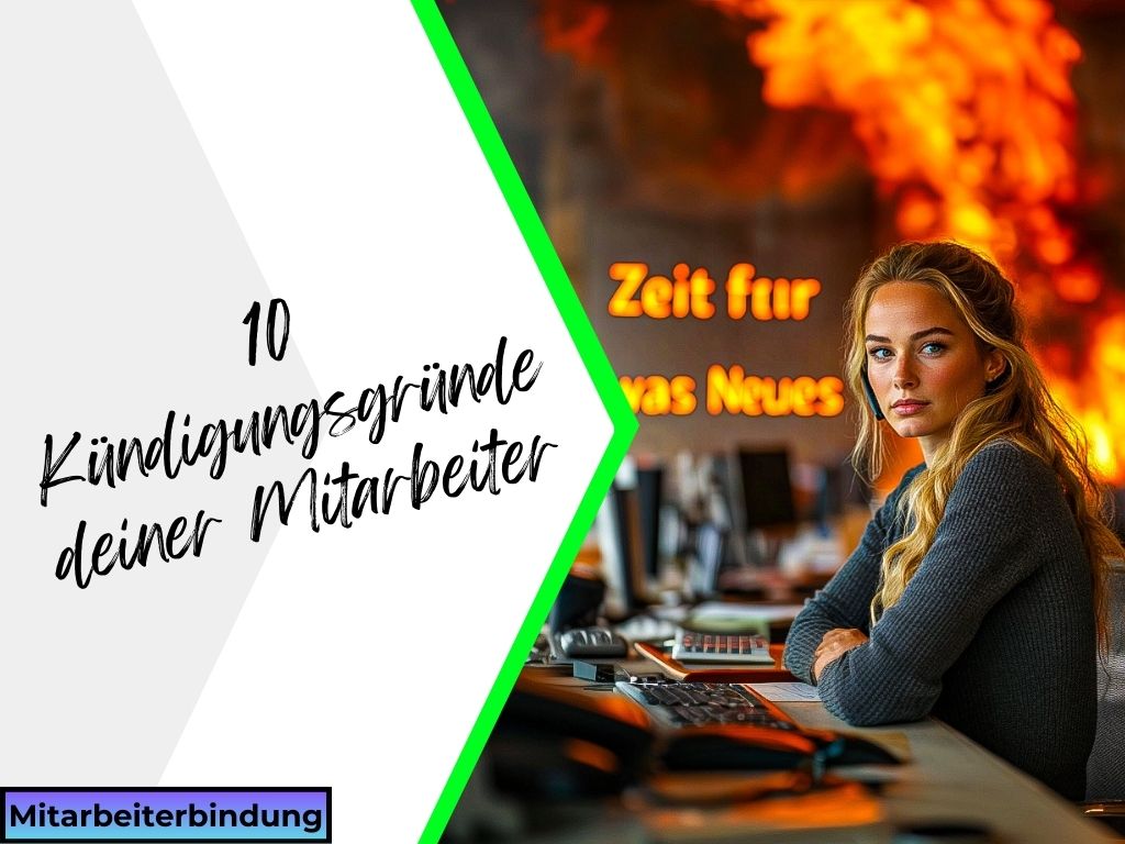 10 Kündigungsgründe deiner Mitarbeiter